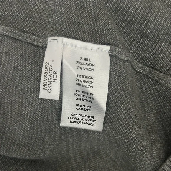 Calvin Klein Gray Turtleneck Sweater Women’s Size M - Picture 9 of 9